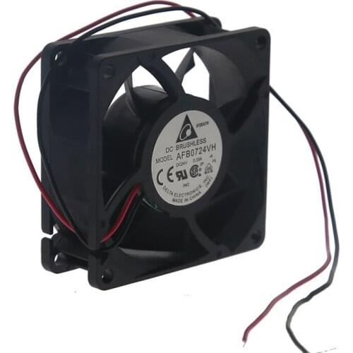 5pcs Original Delta AFB0724VH 7025 24V 0.33A 7CM cm Inverter Dual Fan Cooling Fan Mute fan