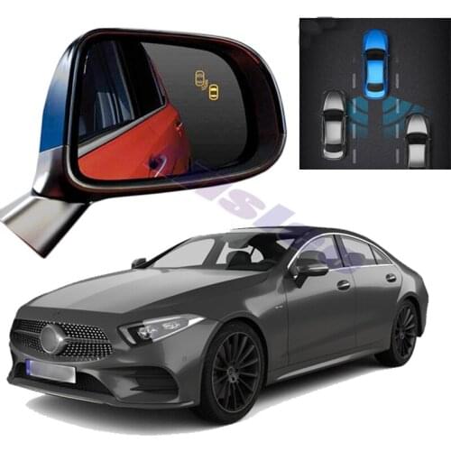 Car BSM BSD BSA Radar Warning Safety Driving Alert Mirror Detection Sensor For Mercedes Benz CLS MB C257 2018 2019
