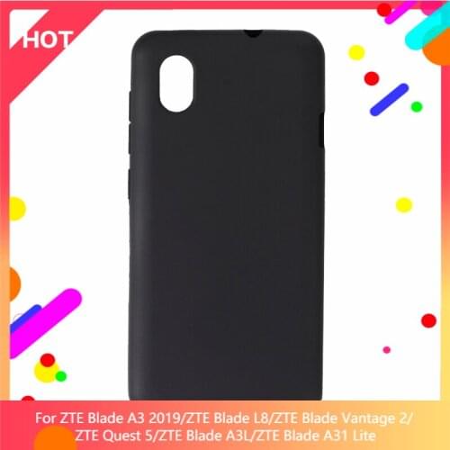 Blade A3 2019 Case Matte Soft Silicone Back Cover For ZTE Blade L8 Blade Vantage 2 Quest 5 Blade A3L Phone Case Slim shockproof
