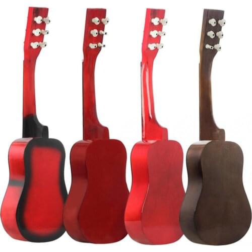 Mini 25 inch Wooden Acoustic Guitar Musical Instrument Learning Toy Children