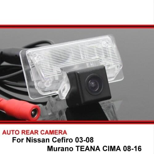 For Nissan Cefiro 08 Murano TEANA CIMA 08-16 Night Vision Waterproof Car Reverse Backup Rearview Parking Rear View Camera HD CCD