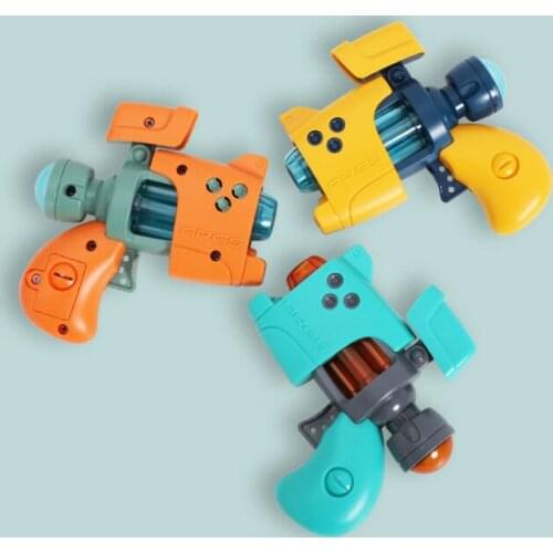 Mini sound and light electric pistol childrens toy baby baby multicolor eight sound gun 0-3 years old