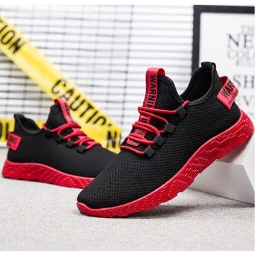 Baideng Comfortable Yellow Sports Shoes for Male Summer Breathable Mesh Running Shoes Man Hot Selling Mens Sneakers Chaussures