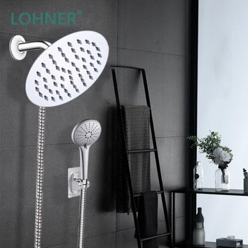 Shower Set Bagno Soporte Ducha Pared Banheiro Cabine Pommeau Camping Douche Draagbare Lazienka Dusche Douchette Casa De Banho
