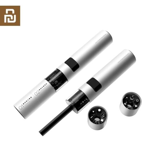 Youpin WOWSTICK Screwdriver SD 36 Bits 3LED Lithium Battery Rechargeable Screw driver Kit Magnetic Suction One Button Design