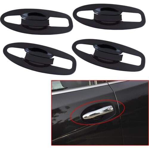 New 1Set Side Door Handle Bowl Cup Trims Covers Fit For Nissan Rogue 2014 2015 2016 2017 2018