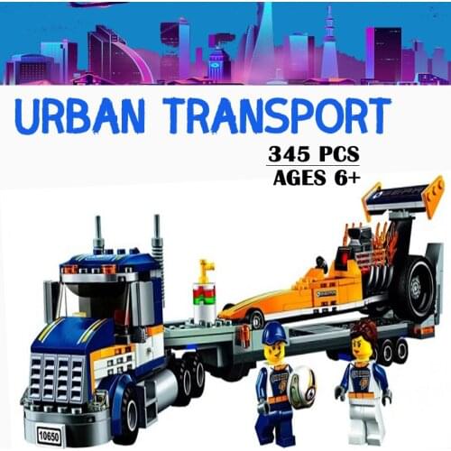 New Building Blocks Car City Transport Model Bricks Boy kids Toy
