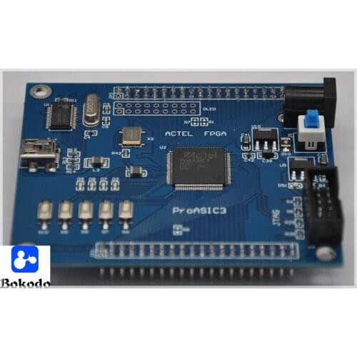 ACTEL ProASIC A3P250 with Serial Port FPGA Minimum System Development Board Experimental Board