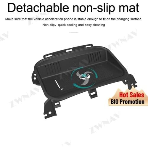 QI car Intelligent Fsat wireleess charger for Toyota Corolla 2019 Intelligent Infrared Fast Wireless Charging Car Phone Holder