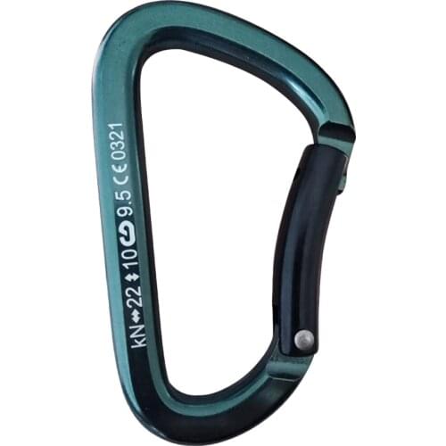22KN Heavy Duty Aluminum Outdoor Climbing Rappelling Carabiner