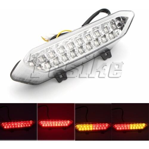 LED motorcycle taillight For YAMAHA YZF R1 YZF-R1 2002 2003 Diesel Chrome Brake Turn Signals Integrated