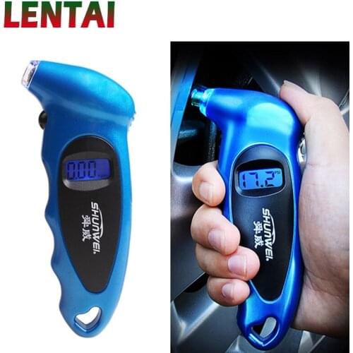 LENTAI 1PC Auto Car Digital tire pressure gauge Display For BMW E90 F30 F10 E60 Audi A3 A6 C5 C6 Opel Insignia Alfa Romeo 159