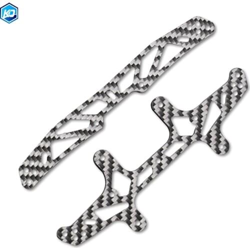 3mm J-CUP 2013 Is Suitable For MS S2 VS AR FMA Chassis Carbon Fiber Rear Multi-Roller Fixing Bracket Without Screen Printing