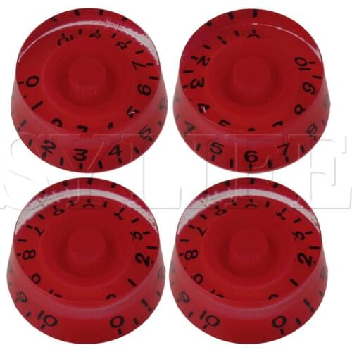 4 * RED Guitar Speed Knob For 335 Guitar NEW