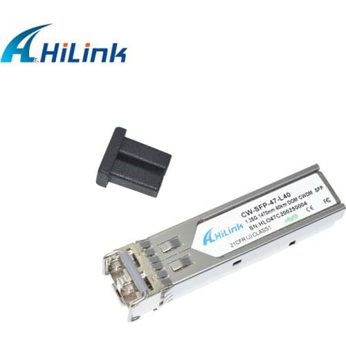 Free Shipping! Duplex LC 1.25G 1470nm 40km DOM CWDM SFP