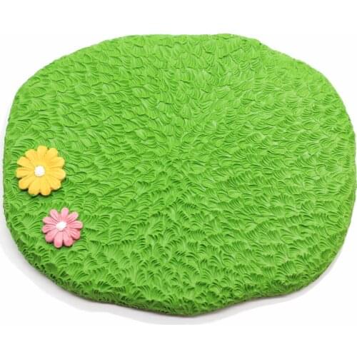 Large Green Lawn For Fairy Garden Decoration 90*110MM Miniature Dollhouse Decoration Lawn Ornaments For Home Craft Accessories