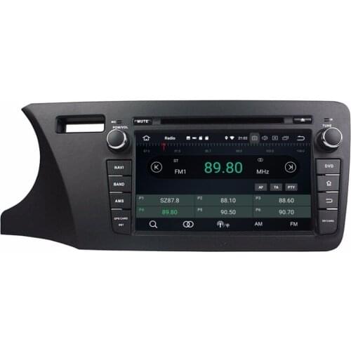 DSP IPS PX6 Android 10 Car Radio DVD Player for Honda City 2014 2015 GPS Bluetooth 5.0 WIFI CarPlay