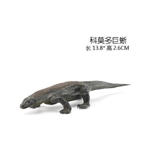 Pvc figure Komodo dragon model doll ornaments