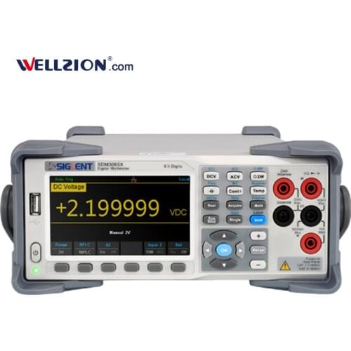 SDM3065X,6 1/2 Digits True-RMS 4.3 inch TFT-LCD Benchtop Multimeter