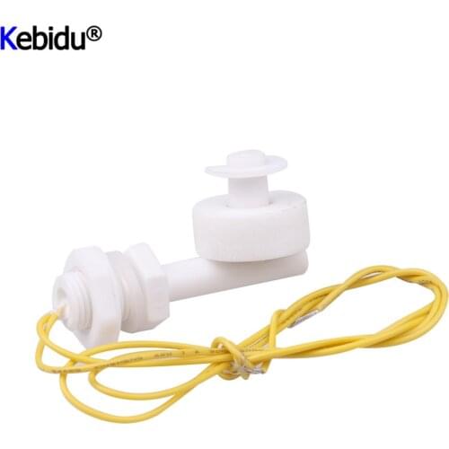 Kebidu Liquid Water Level Sensor Float Switch Right Angle Flow Measuring Instruments Tools for Fish Tank Sensor Switch