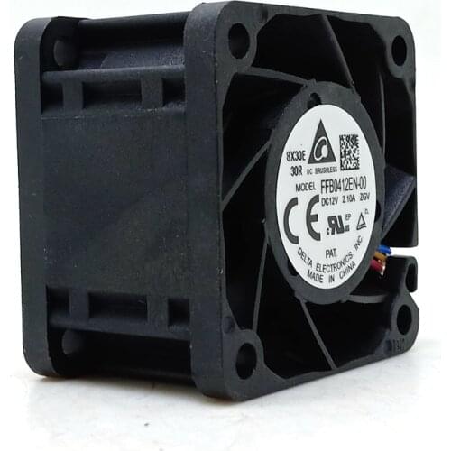 FFB0412EN FFB0412EN-00 For Delta 4028 12V High Speed Fan 4cm Computer Server Power cooling Fan
