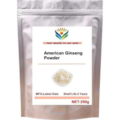 Top Grade American Ginseng Powder Pure Natural Anti-fatigue Herbs