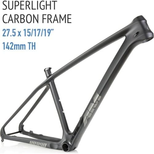 UltraLight 960g Carbon Fiber T1000 MTB Mountain Bike Frame 27.5 29x15.5/17.5/19 Inch QR 135 Thru Axle 142 Internal Cable Bicycle