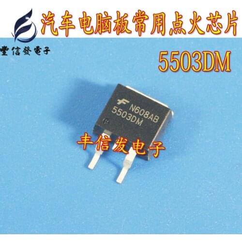 New original 50PCS/LOT 5503 5503DM TO263 DPAK Transistor Car engine computer board ignition driver tube