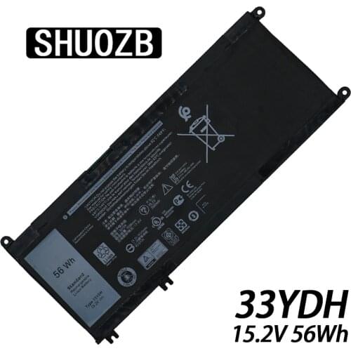 33YDH Laptop Battery For Dell Inspiron Latitude Vostro 13 14 15 17 G3 G5 G7 7778 7779 7773 7577 3579 5587 3779 7588 7580 P30E