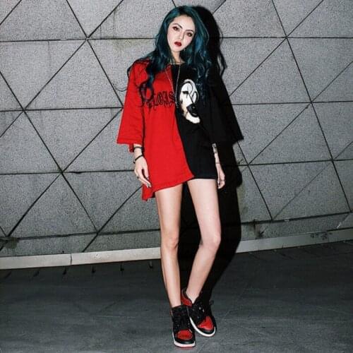 Harajuku Lover T Shirt for Men Women Grim Reaper Print Punk Rock Fashion Graphic T-Shirt Women Cotton tshirt Plus Size