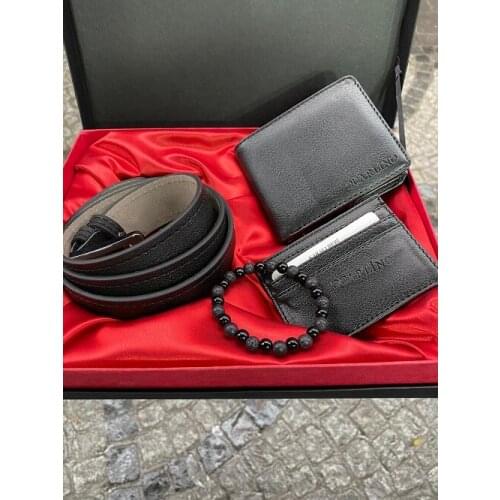 Kaptan&Polo Black Wallets