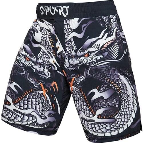 Compression MMA BJJ High Quality 94% Polyester 6 %Spandex Leggings Deportivos Mujer Men Shorts