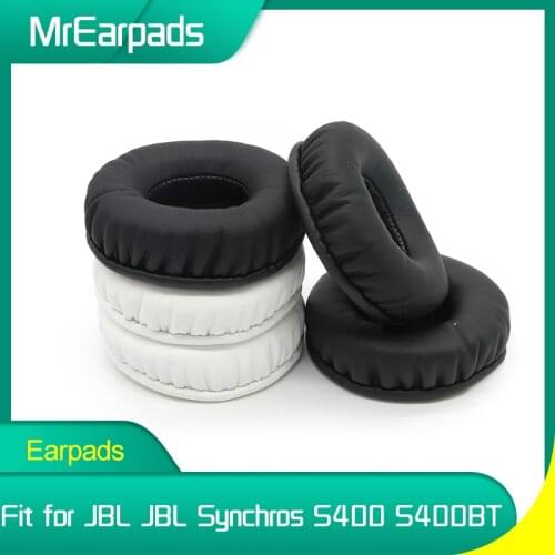 MrEarpads Earpads For JBL Synchros S400 S400BT Headphone Headband Rpalcement Ear Pads Earcushions Parts