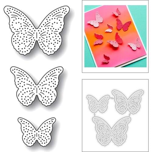 2020 New Insect Animal Butterfly Debossing Embossing Metal Cutting Dies For DIY Making Greeting Card Paper Scrapbooking No Stamp