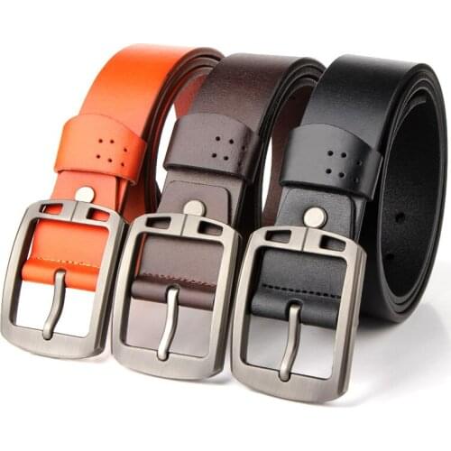 New Mens leather waist belt for men new cummerbunds fashion casual fashion factory direct