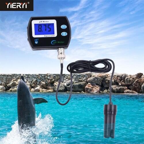 Yieryi Portable pH-990 pH Meter Durable Acidimeter Analyzer with backlight Resolution 0.01 ph tester for Aquarium Swimming pool