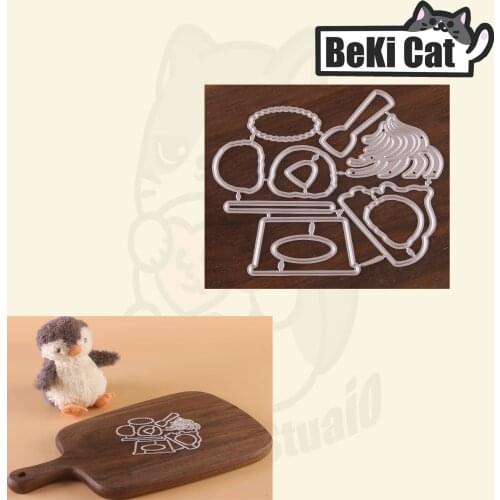 Cutting dieIcecream cups Metal Cutting Dies Stencils for DIY Scrapbooking photo album Decorative DIY Paper Cards