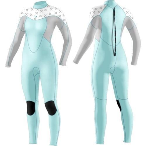 SLINX Womens One-Piece Wetsuits 2mm Neoprene Thin High-Elastic Slim Sunscreen Warm Snorkeling Diving Suit Anti-Cold Swimwear