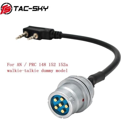 TAC-SKY U 283 U-283 / U Tactical Intercom DIY Connector for AN / PRC 148 152 152A Intercom Dummy Model Tactical prc