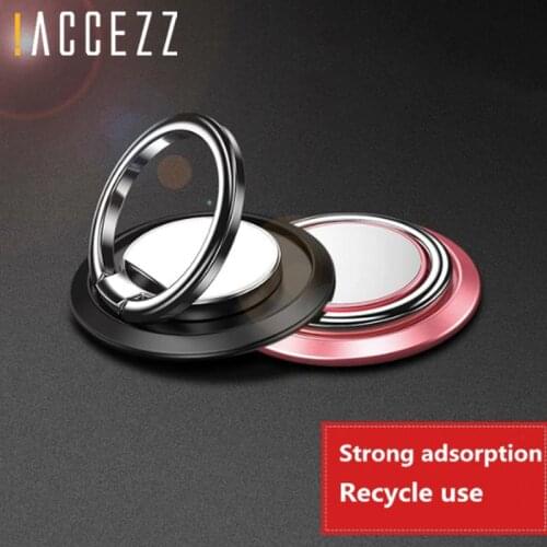!ACCEZZ Universal Magnetic Phone Holder 360 Degree Rotate Finger Ring Stand For iphone Huawei Xiaomi Oppo Phone Support Bracket