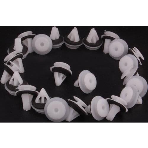 25pcs Door Trim Panel Moulding Skirts Bump Strip Clip G18K51SJ3 Retainer &Sealer for M3 5 6 CX-7 MX-5 Miata Protege 2001-2010