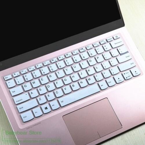 14 inch Silicone Keyboard Cover Skin Protector for Lenovo Ideapad V330 14 V130 14 V130-14IKB 14IKB v330-14isk