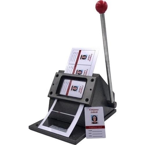 86 * 54 Rounded Manual PVC Card Machine Business Card Cutting Machine Card Machine Paper Cutter