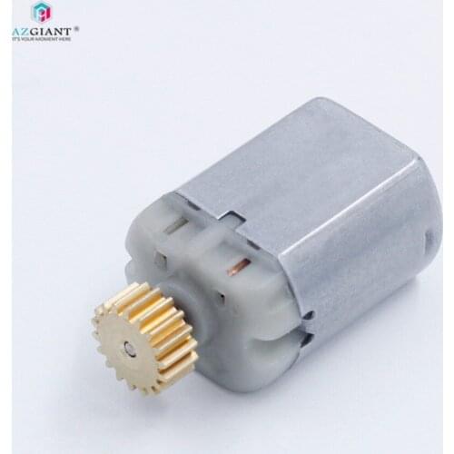 AZGIANT (12*5.5mm) 18 Teeth Car Latch Door Lock Motor 12V DC , Folding Mirror Motor, Wheel Lock Motor Pinion Car Accessories