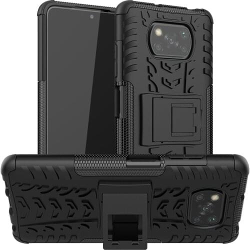 For Xiaomi Poco X3 NFC Case For Poco X3 X2 M2 F2 Pro Armor Cover Shockproof Silicone Protective Phone Bumper For Poco X3 NFC