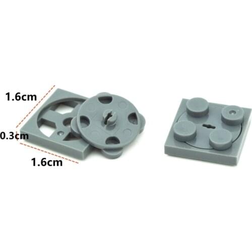 Leduo Compatible Assembles Particles 3679 3680 2x2 Turntable For Building Blocks Parts DIY Educational Classic Brand Gift Toys
