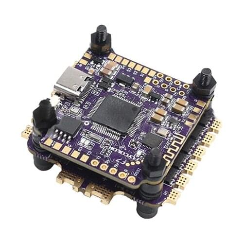 Flycolor FPV 4in1 ESC F7 Flight Controller 60A 3-6S,Blheli-32 Dshot1200 for FPV Racing Drone Quadcopter