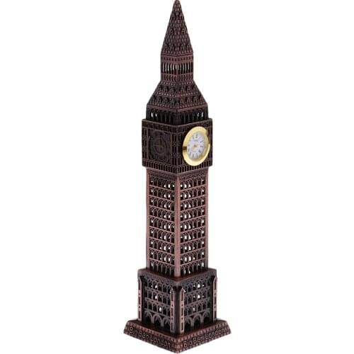 Metal 3D World Famous Building Architectural Model Home Decor Egyptian Pyramid/ London Big Ben/ Beijing Tian An Men