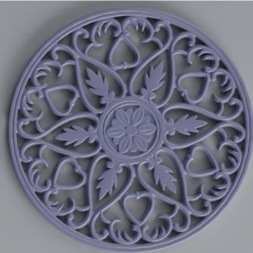 2021 New Flower Pattern Placemat Epoxy Resin Mold Coaster Casting Silicone Mould DIY Crafts Cup Mat Home Decoration Making Tool