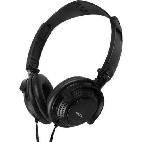 3.5mm Wired Headphones Gaming Headset Over-Ear Sports Music Earphones w/ Mic In-line Control For Smartphones Laptop Desktop PC